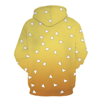 3D Hoodie Moški / Ženska Majica Meri Pisane Gradient pulover s kapuco za Moške Barva Hooded Fant / Dekle Mavrica Onesnaževalec Jacke