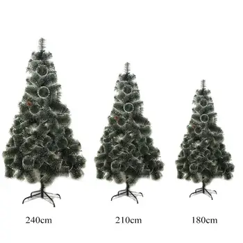 Novo Leto je umetno Božično drevo jelka bor puhasto zelena s stožci in sneg na nasvete 60/90/20/150/180/210/240/300 cm