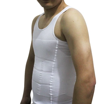 Moški Shapewear hujšanje perilo trebuha oblikovalec znoj telovnik moški body shaper Pomoč pri pravilnem telo oblikovalec spodnje perilo