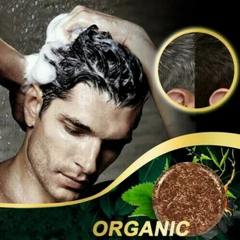 Siva Povratne Šampon Bar Polygonum Multiflorum Bistvo Las Temnenje Šampon Milo PR Prodaje