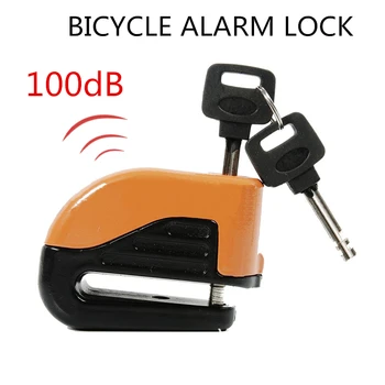 Izposoja Lock Alarm Proti Kraji Za Gorsko Cesto, MTB Kolo 4 Barve Alarm Zaklepanje 100db Disk Zavore Zaklepanje Kolesarjenje kolesarska Oprema