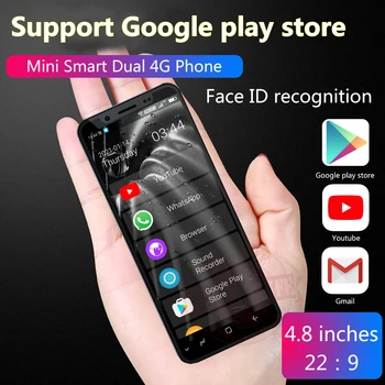Novo Anica K-TOUCH S11S Google Play Store 2G+16 G/3G+32 G Najmanjša Mini 4G Dual Ultra Tanek Zaslon 3.5 Obraz ID Android 9.0