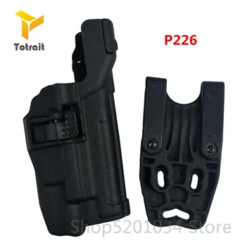 TacticalLV3 Samodejno zaklepanje Svetlobe Ležaja Pasom Pištolo tulec, S svetilko za Fotografiranje Tulec za Glock 17 19 M9 92 Colt 1911 Sig P226 HK USP