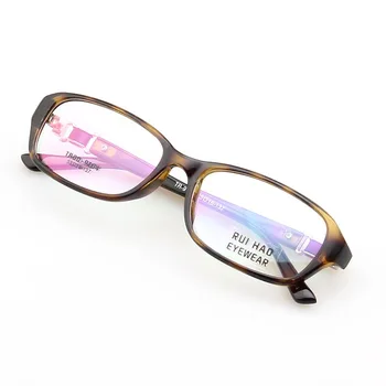 Ženske Očala Okvirji Moda TR90 Optičnih Očal na Recept Očala Okvirji Rui Hao Očala blagovne Znamke Pravokotnik Očala