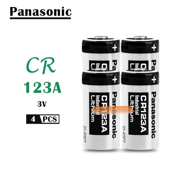 4Pcs/Veliko Panasonic cr123a Litijev 3V Arlo Kamere, Baterija CR123A CR17345 DL123A EL123A 123A