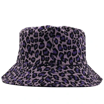 Leopard natisniti Vedro Klobuk Ribič Klobuk na prostem, potovanja klobuk Sonce Skp Klobuki za Moške in Ženske