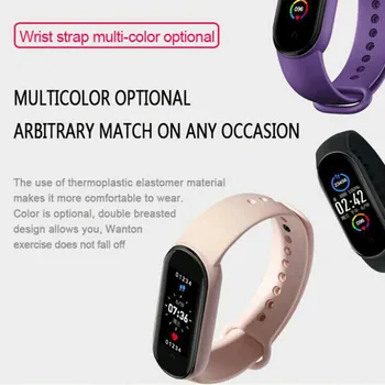 M5 Smart Šport Band Fitnes Tracker Pedometer Srčni Utrip, Krvni Tlak Monitor Bluetooth Smartband Zapestnice Moški Ženske