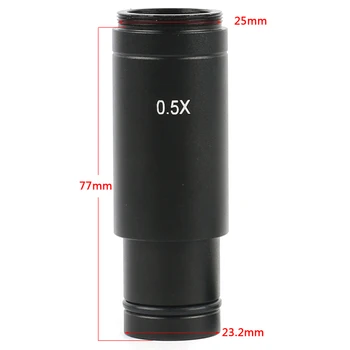 Video Kamera Mikroskop 0.5 X C Nastavek Objektiva Adapter za 23,2 mm 30 mm 30.5 mm CCD, CMOS-Camera Adapter Digitalni Okular Dodatki