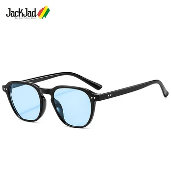 JackJad 2020 Moda Kvadratnih Slog Odtenek Ocean Leče, Sončna Očala Dve Pike Kovice Očala Blagovne Znamke Design Sončna Očala Oculos De Sol 3397