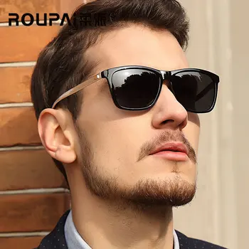 ROUPAI sončna očala moški ženske sončna očala Letnik ogledalo fashing Polarizirana uv400 vožnje blagovne znamke oblikovalec gafas de sol mujer hombre
