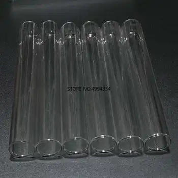 12pcs/veliko 20x150mm Transparentno Steklo Krog Dnu Epruvete za vrste Šole/Laboratorijska Steklovina Brezplačna dostava