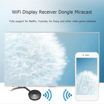 MiraScreen USB Zaslon Dongle Adapterja Zaslon Ključ Video Adapter Airplay 1080P Wifi, HDMI TV Palico Miracast AirPlay