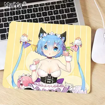 Maiya Re Nič Seksi Anime Dekle Gume Miško Trajne Namizje Mousepad Hitrost/Nadzor Različico Veliko Gaming Mouse Pad