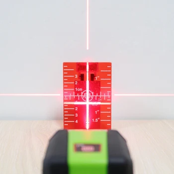 DEC EKIPA Magnetni Laserski Cilj Krovu Kartice, Plošče za Rdeč Laser Ravni, Nova, primerna za Notranjo & Zunanjo