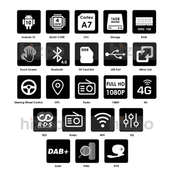 Autoradio IPS Android10 WIFI 4G 64 G-USB Avto DVD Predvajalnik Za BMW X5 E53 E39 GPS stereo avdio navigacija multimedia zaslon glavne enote