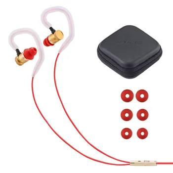IPUDIS Kovinski Magnet Žične Slušalke za Telefon Šport držalo za uho Čepkov 3.5 mm AUX z Mikrofonom