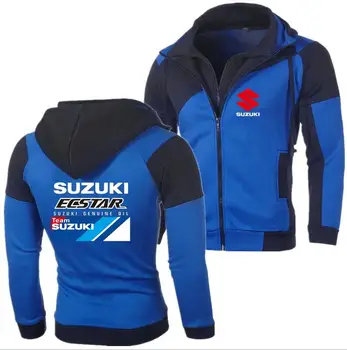 2019 padec Moških Andrea Iannone 29 Suzuki Ekipa ecstar Moški puloverji jopice priložnostne MV Agusta moški pulover s kapuco Modra