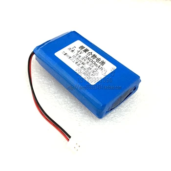 7.4 V 3800mAh 8.4 V litij-ionska baterija polymer žarometa z LED svetilko z grla walkie talkie riž stroj