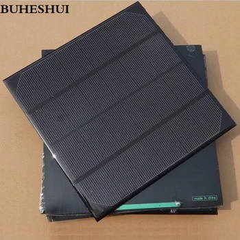 BUHESHUI 6V 4,5 W Mini Monokristalne Solarne Celice, Baterije Plošča Polnilnik Za Mobilni Telefon, Izobraževanje Kompleti Visoke Kakovosti ping