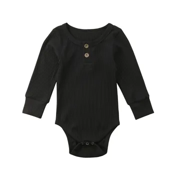 Srčkan Novorojenega Dojenčka Otroci Baby Boy Girl Bodysuit Jumpsuit Črko O-Vrat Kratek Rokav Obleke Obleke