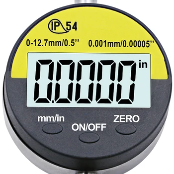 0.001 mm IP54 odporen na Olja Digitalni Mikrometer 12,7 mm/0.5