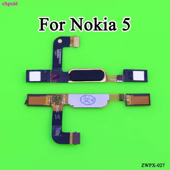 Cltgxdd Za Nokia 5 6 8 KW-1008 TA-1030 KW-1053 Gumb Domov Tipka za nazaj Dotik ID Prstnih Senzor Flex Kabel Priključek
