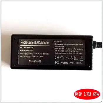 Za HP Envy TZN-Q115 TZN-Q116 B032TU B026TU B024TU Prenosni Polnilec za Baterije / Napajalnik 19.5 V 3.33 A 65W