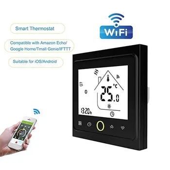 Smart WiFi Termostat Temperaturni Regulator Vode Električni Toplo Talne Ogrevalne Vode Plinski Kotel Deluje z Echo googlova Domača stran Tuya