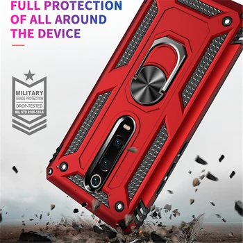 Trdi Oklep Oporo Primeru za Xiaomi Redmi K20 K30 Opomba 8T 8 7 Pro člen 8A, 7A Mi 9 9T CC9 A3 Lite Note10 Igra Anti-knock Pokrov