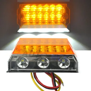 2Pcs Avto LED Strani Luči 24V 15 LED off Strani Super Svetla Marker Svetilke za Tovornjak