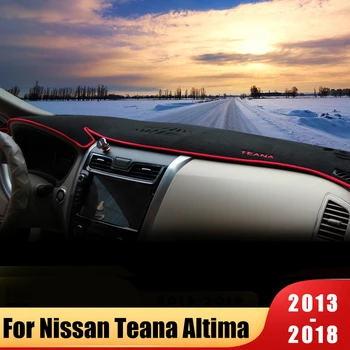 Avto armaturne plošče Izognili svetlobe Pad Instrument Platformo Kritje Preproge Preproge Za Nissan Teana Altima L33 2013 2016 2017 2018