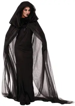 Deguisement Adultes Halloween Kostumi Za Ženske Plus Velikost Kostum Čarovnica Pustni Kostum Stranka Duha Disfraces Vroče Prodaje CE369