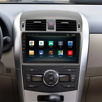 Eunavi Android 10 sistem avtomobila večpredstavnostna radio predvajalnik za Toyota Corolla E140/150 2007-2011 autoradio stereo GPS PX6 4G 64GB 2DIN