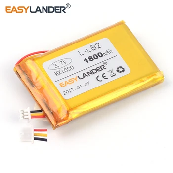 Easylander Zamenjava 3,7 V 1800mAh Polnilna litij Polimer Baterija L-LB2 za Logitech mx1000 MX 1000 M-RAG97 wireless mouse