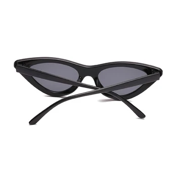 Mačka Oči, sončna Očala Ženske 2020 Letnik Sunglases UV400 Črni Odtenki Retro Cateye lunette de soleil femme oculos