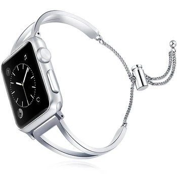Pazi, pribor za apple watch trak 40 mm 38 mm 44 42mm iwatch apple watch 5/4/3/2/1 zapestnica iz nerjavečega jekla metal watchband