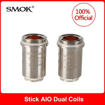 Original Smok Palico all-in-one Dvojno Navitje 0.23 ohm 5PCS/Dual Pack Tuljave Za Elektronsko Cigareto palico all-in-one vape kit