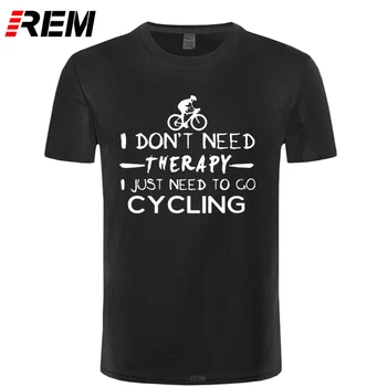 REM Nov Prihod Moške Poletne Modne Majice Biker Cikel natisnjeni O-vratu T-majice Moške Kratke-sleev T srajce
