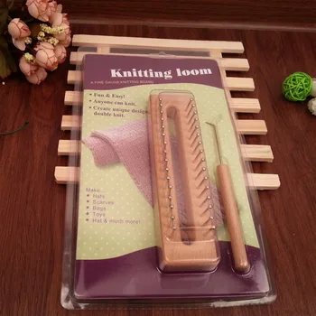 Brezplačna Dostava Lesene plošče pletilne statve enostavno tkanje orodje za ročno obrt od needlework