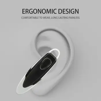 Mini stereo Brezžična slušalka za mobilni telefon, Slušalke za Prostoročno Klicanje Podjetja Slušalke Brezžične Bluetooth Slušalke Slušalka