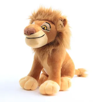 Lion King Simba Plišastih Igrač Polnjene Gozdnih Živali Lutka Risank Anime Blazino Igrača za Otroke, Vbod za Otroke Božično Darilo