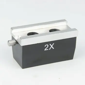 1X 2X 3X 4X Stereo Mikroskopi Cilj Objektiv Majhne kateri je daljnogled Industriji Stereo Mikroskop Kvadratnih Cilji Dodatki