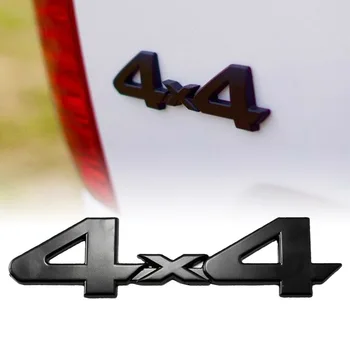 15*3.8 CM Kovinski 4X4 Mat Črna Emblem Značko Dekor Za Toyota Tacoma Tundre Tovornjaki
