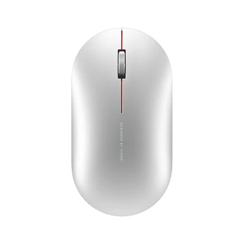 Najnovejši Xiaomi Bluetooth miška Mi moda Brezžično Miško Igra Mišk 1000dpi 2,4 GHz WiFi link Optical Mouse Kovinski Prenosni Miško