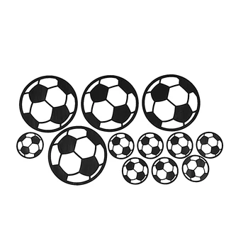 12-kroglice nogomet nogomet kroglice stenske nalepke, stenske tattoo nalepke otrok soba dekoracijo