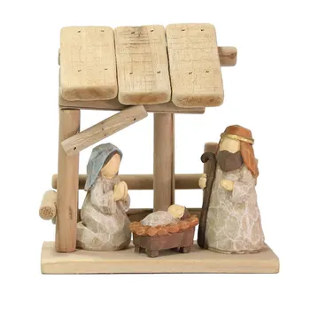 Božične Jaslice, Jaslice Smolo Jezus Jaslice Figurice Ornament Jasli Nastavite Stabilen Za Domačo Cerkev Dekor Številke Igrača Darilo