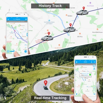 4G GPS Tracker Avto SOS Alarm Mini Vozila Tracker Cut Off Olje GPS Lokator Nepremočljiva Sledenje v realnem času, Premikanje Alarm Brezplačno APLIKACIJO Track