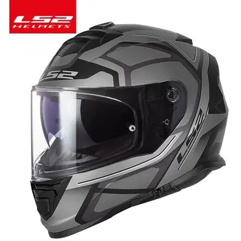 Capacete LS2 FF800 motoristična čelada ls2 NEVIHTA poln obraz dvojno objektiv Čelade casco moto z brezplačno anti-fog sistem