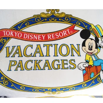 Tokio Disney Resort Mickey Mouse Akrobatika Pokazati Koralami Flis Odeje Vrgel 100x140cm za Baby Fantje, Otroci na Posteljo Jaslice Letalo