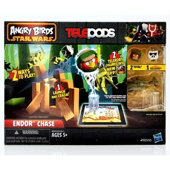 Hasbro Angry Birds Star Wars IZPOLNJUJEJO RDEČE CHUCK BOMBMATILDA LEONARD Telepods Katapult Namizje Game Boy igrače Božič Darilo za Rojstni dan